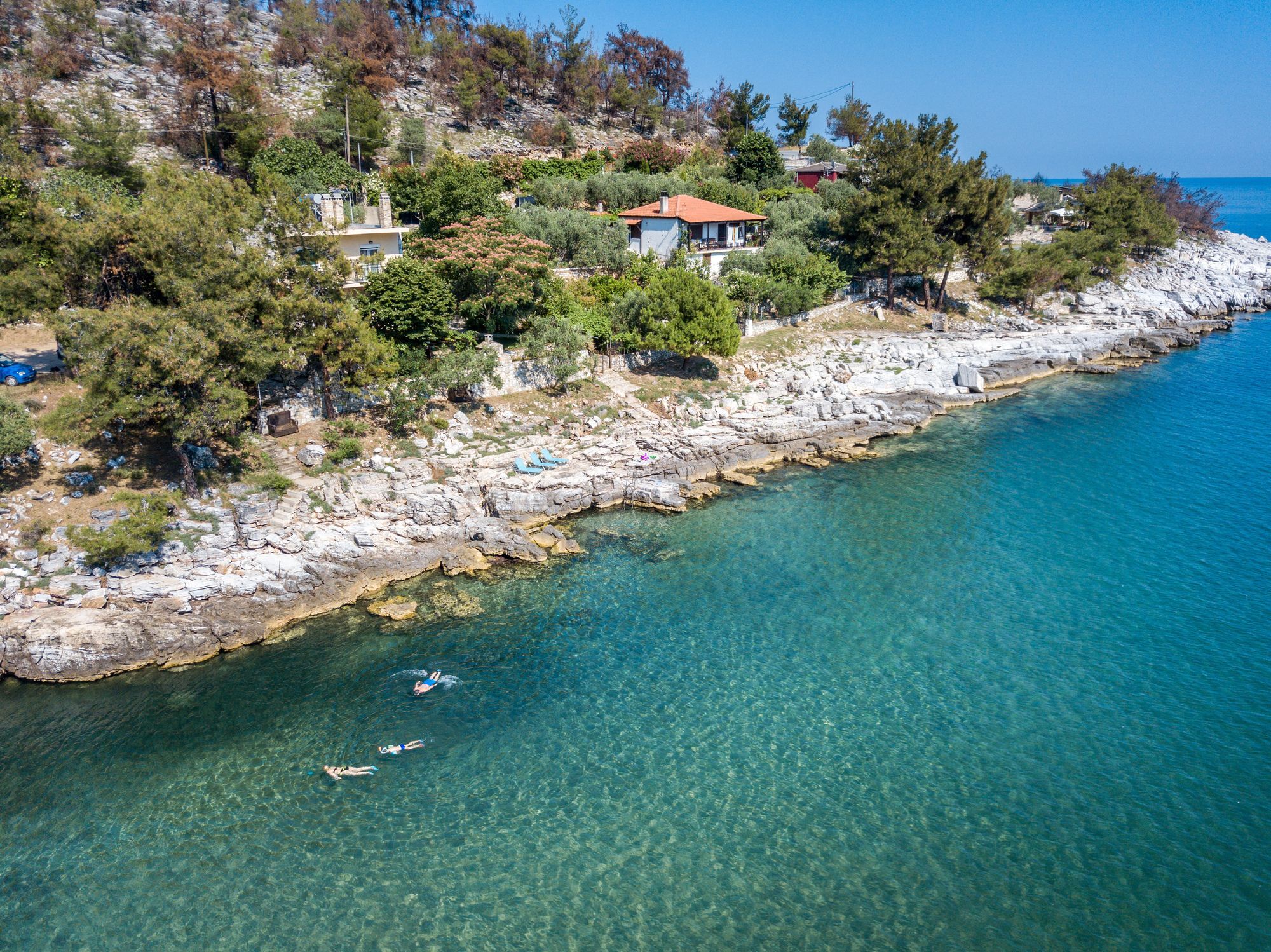 Petra Mare Apartman Thimonia Kültér fotó