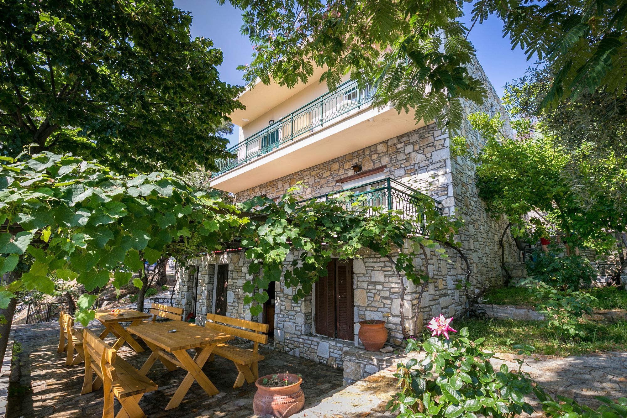 Petra Mare Apartman Thimonia Kültér fotó