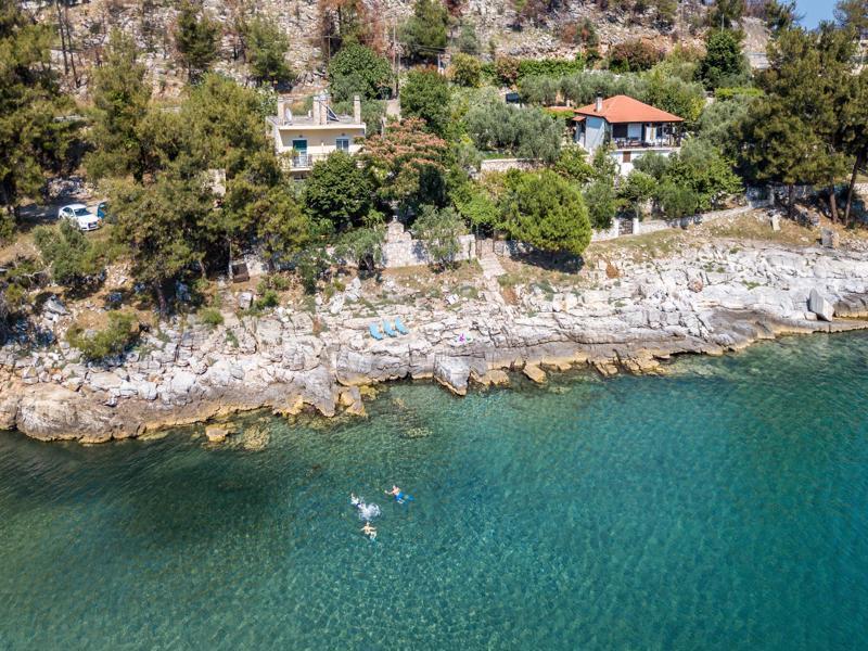 Petra Mare Apartman Thimonia Kültér fotó