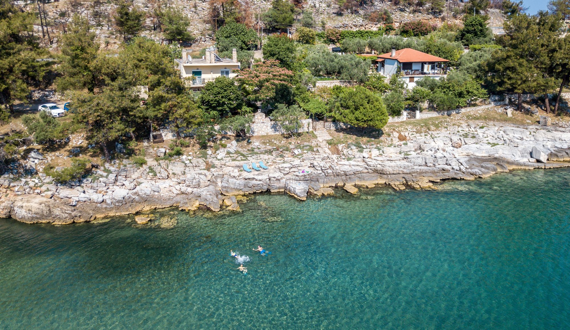 Petra Mare Apartman Thimonia Kültér fotó